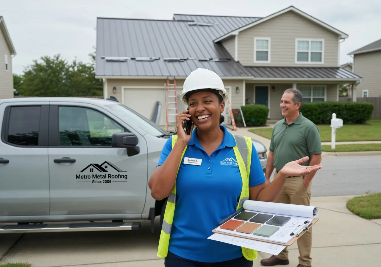 Storm Damage Metal Roof Repair in Stronghurst, IL